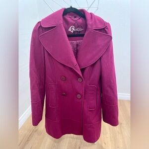 Guess Women's Pink Coat